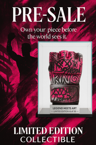 Pre Sale Legend Meets Art - Limited Edition Glove